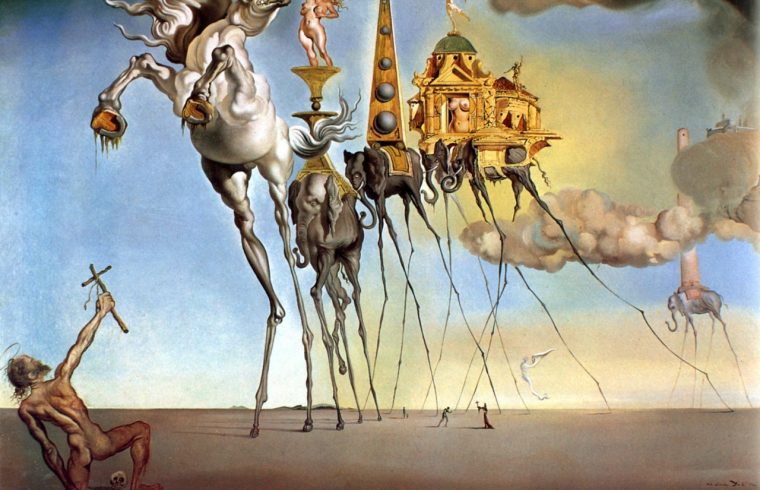 The Temptation of St. Anthony - Salvador Dalí (1946)